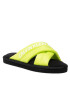 Calvin Klein Jeans Пантофи Home Criss Cross Slipper YW0YW00477 Зелен - Pepit.bg