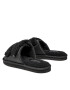 Calvin Klein Jeans Пантофи Home Slide Velcro Sherarlng YW0YW00861 Черен - Pepit.bg