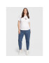 Calvin Klein Jeans Plus Дънки J20J217529 Син Mom Fit - Pepit.bg