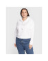 Calvin Klein Jeans Plus Суитшърт Inclusive Micro K20K204382 Бял Regular Fit - Pepit.bg