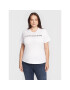 Calvin Klein Jeans Plus Тишърт J20J217531 Бял Regular Fit - Pepit.bg