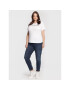 Calvin Klein Jeans Plus Тишърт J20J217531 Бял Regular Fit - Pepit.bg