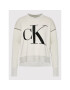 Calvin Klein Jeans Пуловер J20J216243 Бежов Relaxed Fit - Pepit.bg