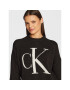 Calvin Klein Jeans Пуловер J20J219776 Черен Relaxed Fit - Pepit.bg