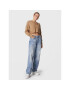 Calvin Klein Jeans Пуловер J20J220525 Бежов Relaxed Fit - Pepit.bg