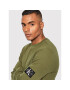 Calvin Klein Jeans Пуловер J30J316610 Зелен Regular Fit - Pepit.bg