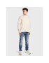 Calvin Klein Jeans Пуловер J30J322859 Бежов Regular Fit - Pepit.bg