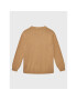 Calvin Klein Jeans Пуловер Monogram Logo IB0IB01367 Бежов Regular Fit - Pepit.bg