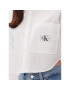 Calvin Klein Jeans Риза J20J222614 Бял Cropped Fit - Pepit.bg