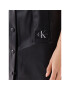 Calvin Klein Jeans Рокля от имитация на кожа J20J221388 Черен Slim Fit - Pepit.bg