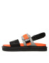 Calvin Klein Jeans Сандали Doublebar Hardware YM0YM00643 Черен - Pepit.bg