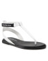 Calvin Klein Jeans Сандали Flat Sandal Toe YW0YW00545 Бял - Pepit.bg