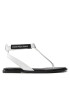 Calvin Klein Jeans Сандали Flat Sandal Toe YW0YW00545 Бял - Pepit.bg