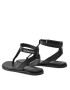 Calvin Klein Jeans Сандали Flat Sandal Toe YW0YW00545 Черен - Pepit.bg