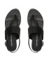 Calvin Klein Jeans Сандали Flat Sandal Toepost Webbing YW0YW00956 Черен - Pepit.bg