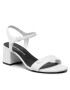 Calvin Klein Jeans Сандали Heel Sandal Strap Lth YW0YW00554 Бял - Pepit.bg