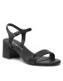 Calvin Klein Jeans Сандали Heel Sandal Strap Lth YW0YW00554 Черен - Pepit.bg