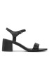 Calvin Klein Jeans Сандали Heel Sandal Strap Lth YW0YW00554 Черен - Pepit.bg