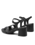 Calvin Klein Jeans Сандали Heel Sandal Strap Lth YW0YW00554 Черен - Pepit.bg