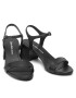 Calvin Klein Jeans Сандали Heel Sandal Strap Lth YW0YW00554 Черен - Pepit.bg