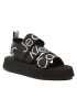 Calvin Klein Jeans Сандали Prefersato Sandal Webb YW0YW01071 Черен - Pepit.bg