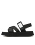 Calvin Klein Jeans Сандали Prefresato Sandal Bagde YW0YW00967 Черен - Pepit.bg