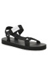 Calvin Klein Jeans Сандали Prefresato Webbing Strap Badge YM0YM00639 Черен - Pepit.bg