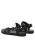 Calvin Klein Jeans Сандали Prefresato Webbing Strap Badge YM0YM00639 Черен - Pepit.bg