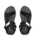 Calvin Klein Jeans Сандали Prefresato Webbing Strap Badge YM0YM00639 Черен - Pepit.bg