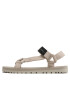 Calvin Klein Jeans Сандали Prefresato Webbing Strap Badge YM0YM00639 Сив - Pepit.bg
