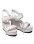 Calvin Klein Jeans Сандали Wedge Sandal Sling Pes YW0YW00572 Бял - Pepit.bg