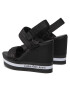 Calvin Klein Jeans Сандали Wedge Sandal Sling Pes YW0YW00572 Черен - Pepit.bg