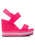 Calvin Klein Jeans Сандали Wedge Sandal Sling Pes YW0YW00572 Розов - Pepit.bg