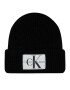 Calvin Klein Jeans Шапка Monogram Beanie Wl K50K506242 Черен - Pepit.bg