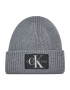 Calvin Klein Jeans Шапка Monogram Beanie Wl K50K506242 Сив - Pepit.bg