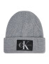 Calvin Klein Jeans Шапка Monogram Beanie Wl K60K607383 Сив - Pepit.bg