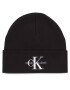 Calvin Klein Jeans Шапка Monologo Embro Beanie K50K511160 Черен - Pepit.bg