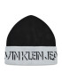 Calvin Klein Jeans Шапка Shadow Logo Knit Beanie K60K608676 Черен - Pepit.bg