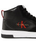 Calvin Klein Jeans Сникърси Basket Cupsole Irreg Lines YM0YM00612 Черен - Pepit.bg