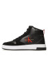 Calvin Klein Jeans Сникърси Basket Cupsole Irreg Lines YM0YM00612 Черен - Pepit.bg