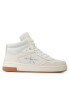 Calvin Klein Jeans Сникърси Basket Cupsole Mid Leather YW0YW00877 Бял - Pepit.bg