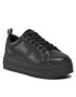 Calvin Klein Jeans Сникърси Bold Flatf Low Laceup Lth In Lum YW0YW01309 Черен - Pepit.bg