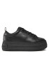 Calvin Klein Jeans Сникърси Bold Flatf Low Laceup Lth In Lum YW0YW01309 Черен - Pepit.bg