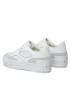 Calvin Klein Jeans Сникърси Bold Vulc Flatf Lace Mix Mg Lum YW0YW01295 Бял - Pepit.bg