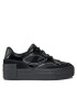 Calvin Klein Jeans Сникърси Bold Vulc Flatf Lace Mix Mg Lum YW0YW01295 Черен - Pepit.bg