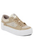 Calvin Klein Jeans Сникърси Bold Vulc Flatf Laceup Lth Mix YW0YW01174 Бежов - Pepit.bg