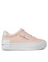 Calvin Klein Jeans Сникърси Bold Vulc Flatf Low Lace Lth Ml YW0YW01294 Розов - Pepit.bg