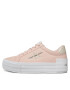 Calvin Klein Jeans Сникърси Bold Vulc Flatf Low Lace Lth Ml YW0YW01294 Розов - Pepit.bg