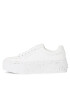 Calvin Klein Jeans Сникърси Bold Vulc Flatf Low Laceup Wn YW0YW01229 Бял - Pepit.bg