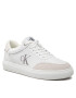 Calvin Klein Jeans Сникърси Casual Cupsole Laceup Low Mono YM0YM00496 Бял - Pepit.bg